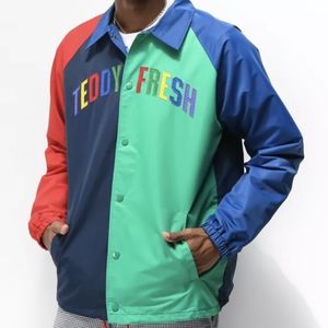 Unisex flower coach jacket teddy fresh Clearance